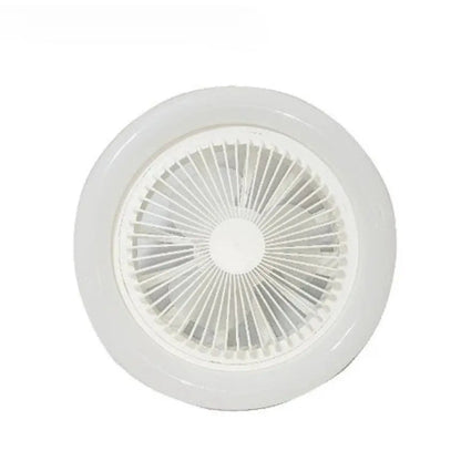 26CM fjärrkontroll LED-lampa och fläkt - takfläkt med E27-lampa