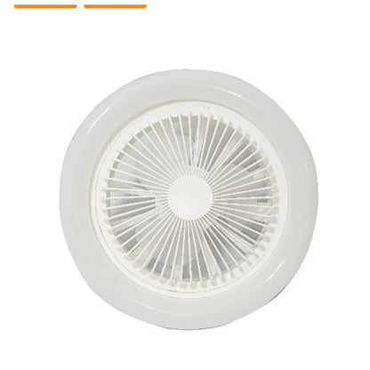26CM fjärrkontroll LED-lampa och fläkt - takfläkt med E27-lampa