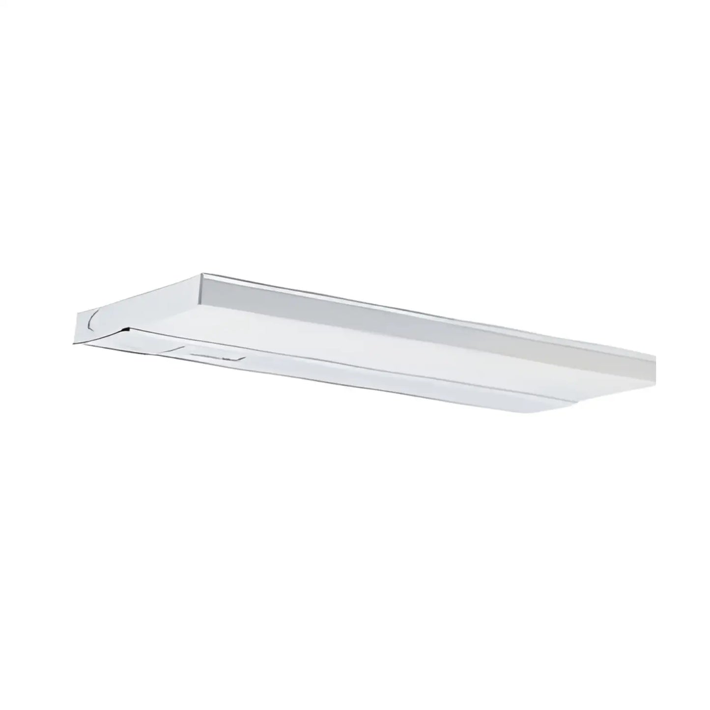 42" Metallarmatur för lysrörslampor för arbetsytor, dubbla lampor 26W 120V 4100K