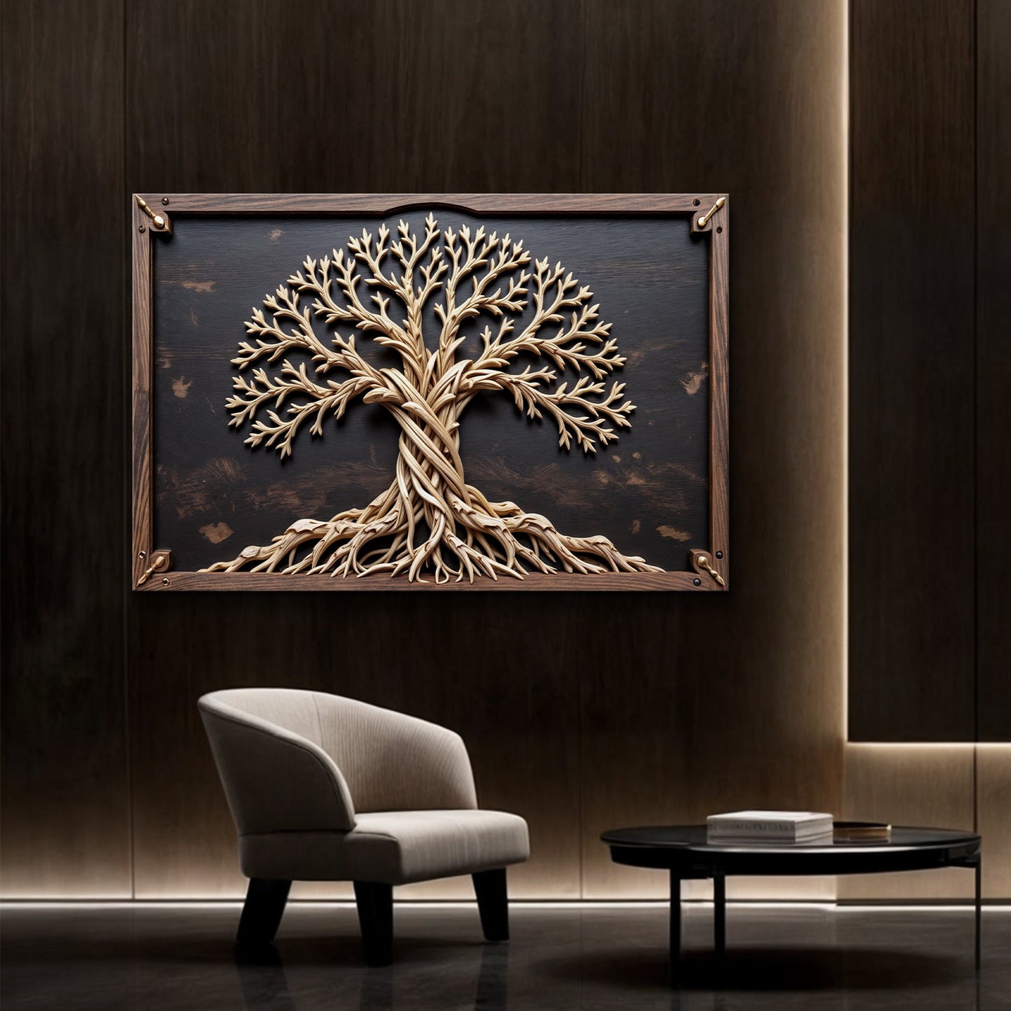 3D keltischer Baum des Lebens Wandkunst III