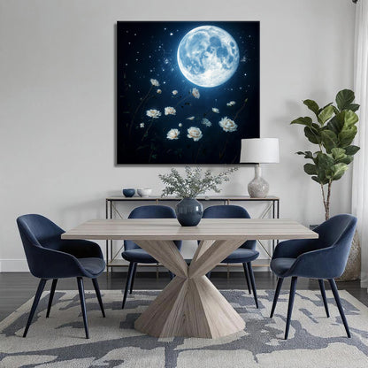 Lunar Canvas Wall Art