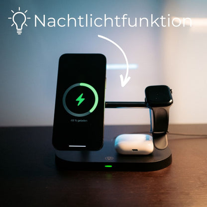 3-in-1 Wireless Charger | Fast Charging Station for Devices 4