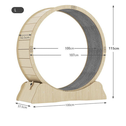 Běžecké kolo pro kočky Cat Fitness Roller Silent Sports