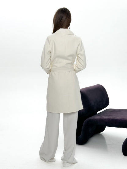 Manteau en laine de cachemire Alila