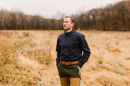 Chemise Scout - Sergé poncé