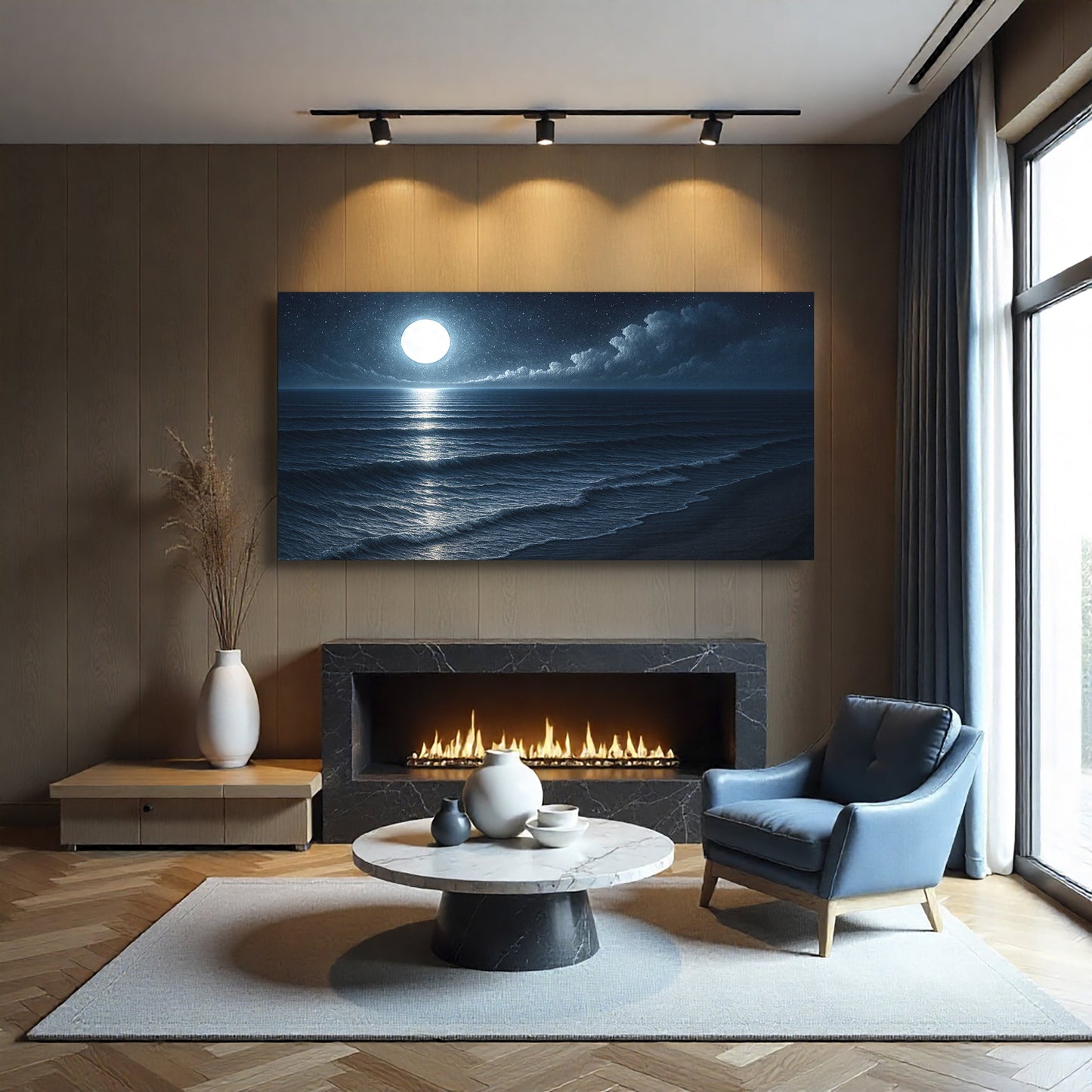 Beach Shoreline Coastal Wall Art