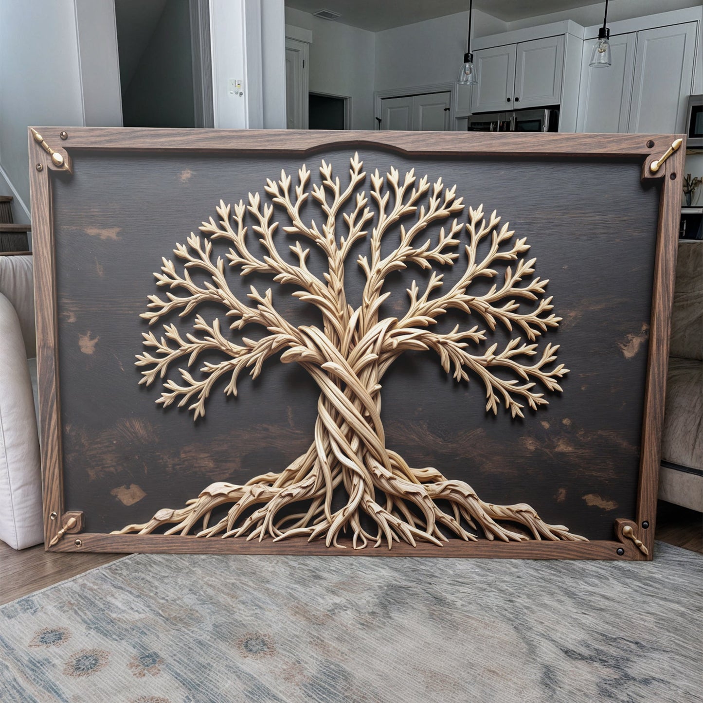 3D keltischer Baum des Lebens Wandkunst III