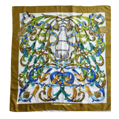Mors a la Conetable Vintage Scarf Drawstring Crossbody Bag