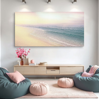 Arte da parete costiera Beachside Bliss