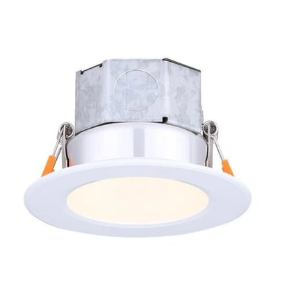 4" 9W LED Inbouwlamp met Baffle en Zelfkoppeldoos
