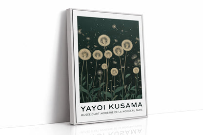 Ethereal Dandelion Dream – Kusama-Inspired Nightscape