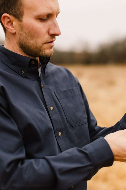 Chemise Scout - Sergé poncé