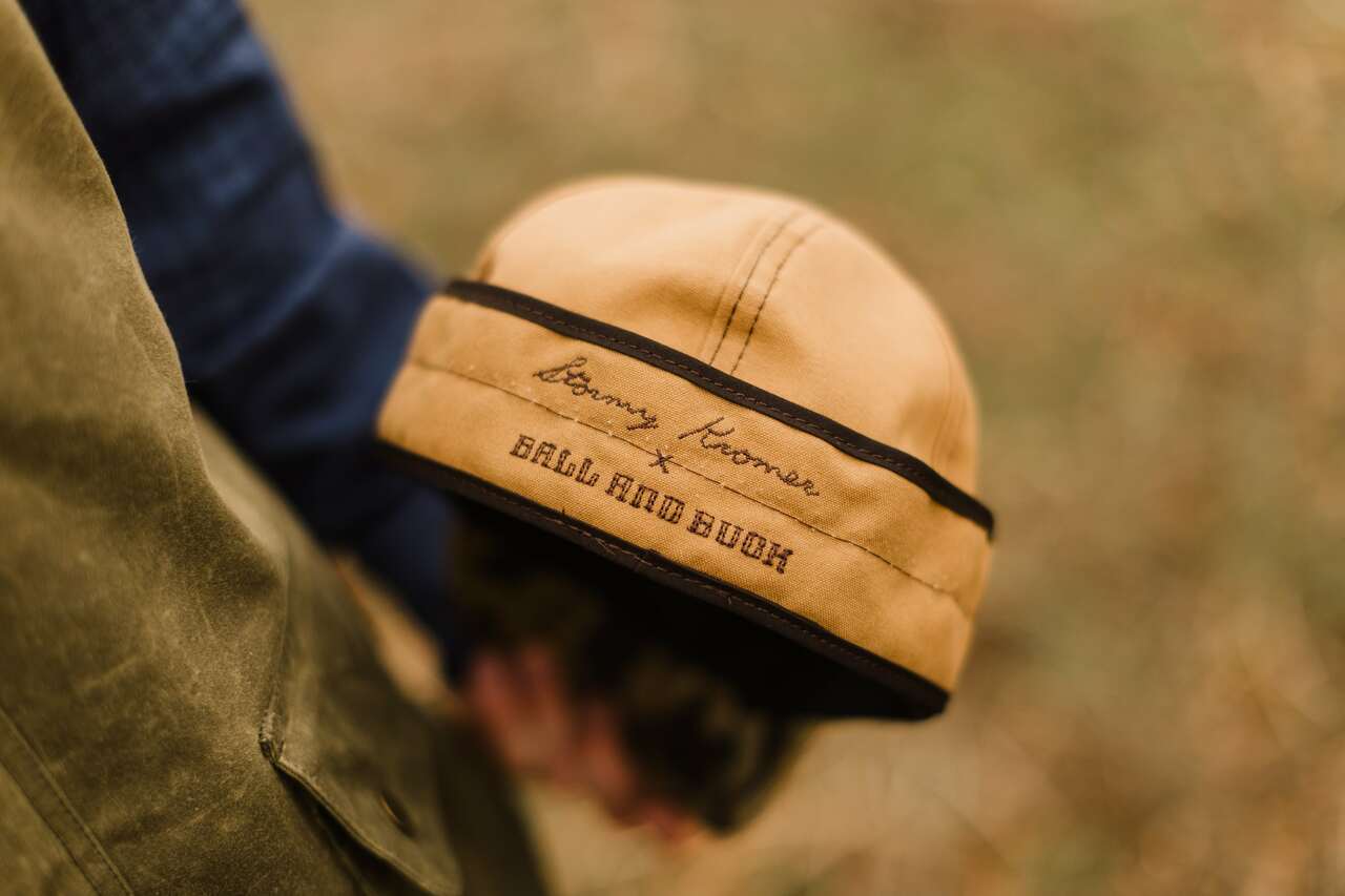 Stormy Kromer x Ball and Buck Original keps i signaturcanvas