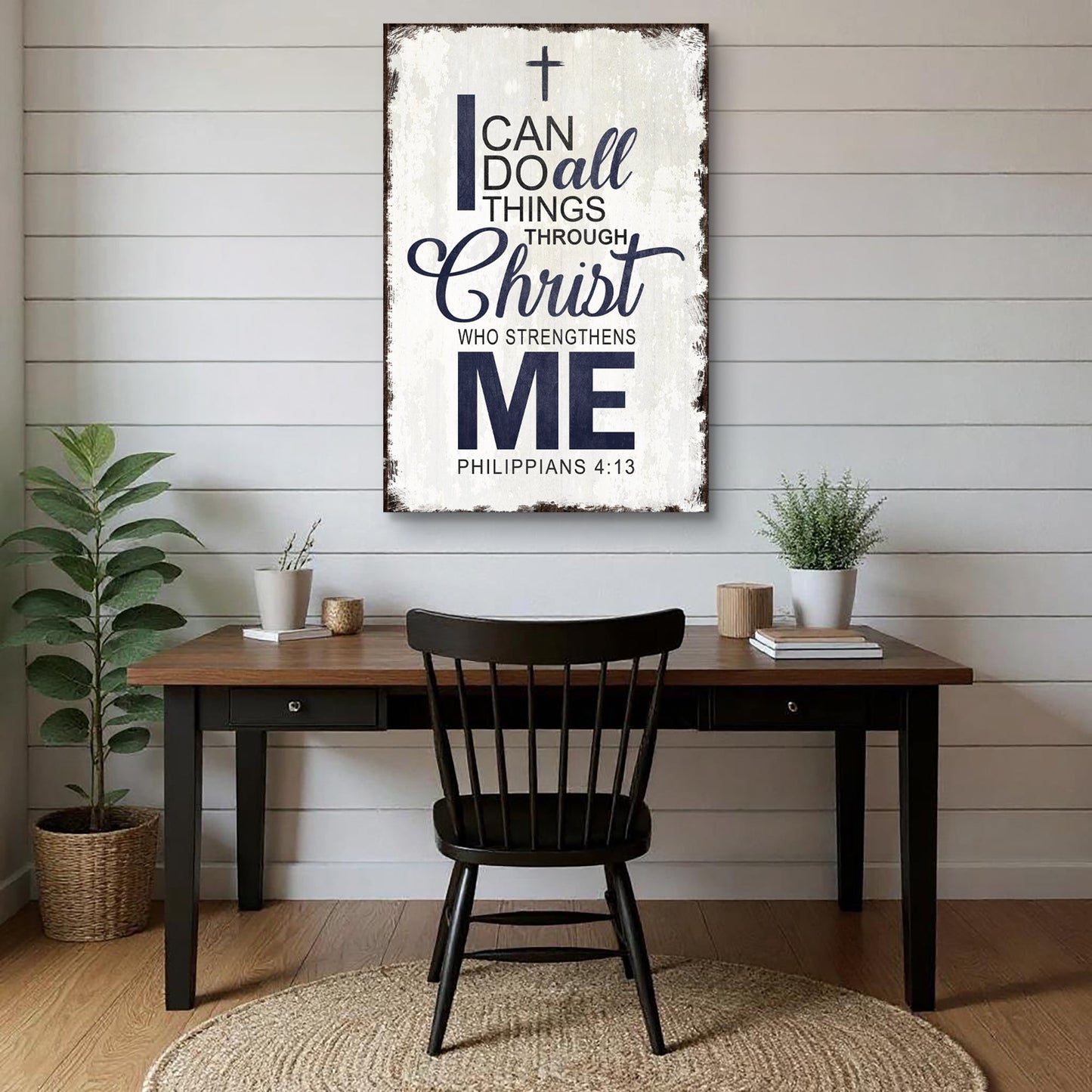 Philippiens 4:13 - Je peux tout faire par Christ, Signe de foi II