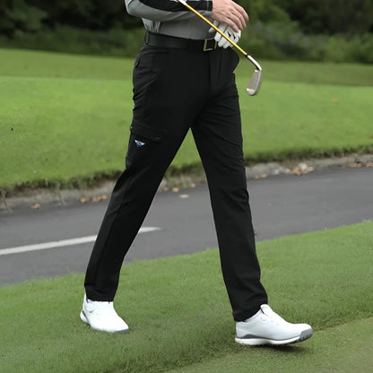 Pantalones de golf de carga de elasticidad