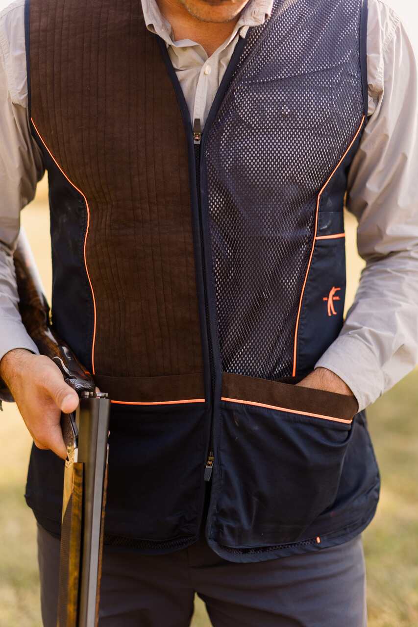 Wedstrijd Kleiduivenvest in Navy