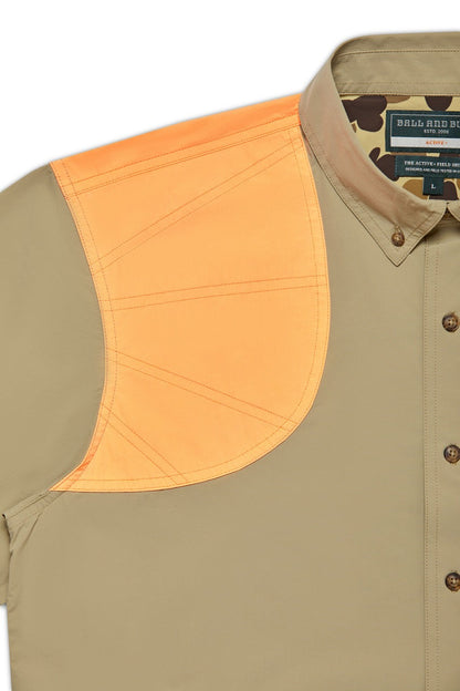 Active+ Feldhemd, Kurzarm - Upland Edition