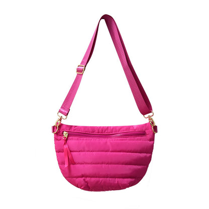 The Blake | Crescent Stepp-Umhängetasche | 14 Farben
