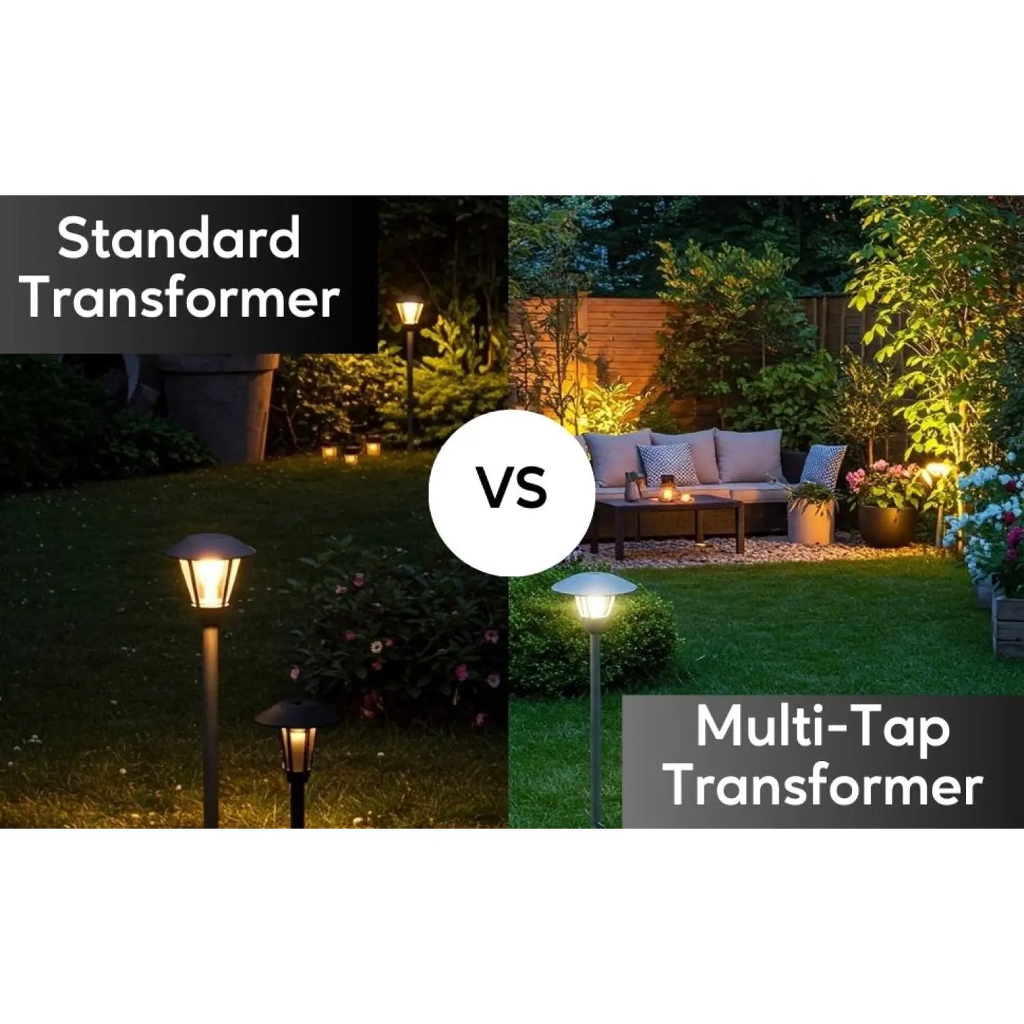 50W lågspänningstransformator för landskapsbelysning | 12V - 15V