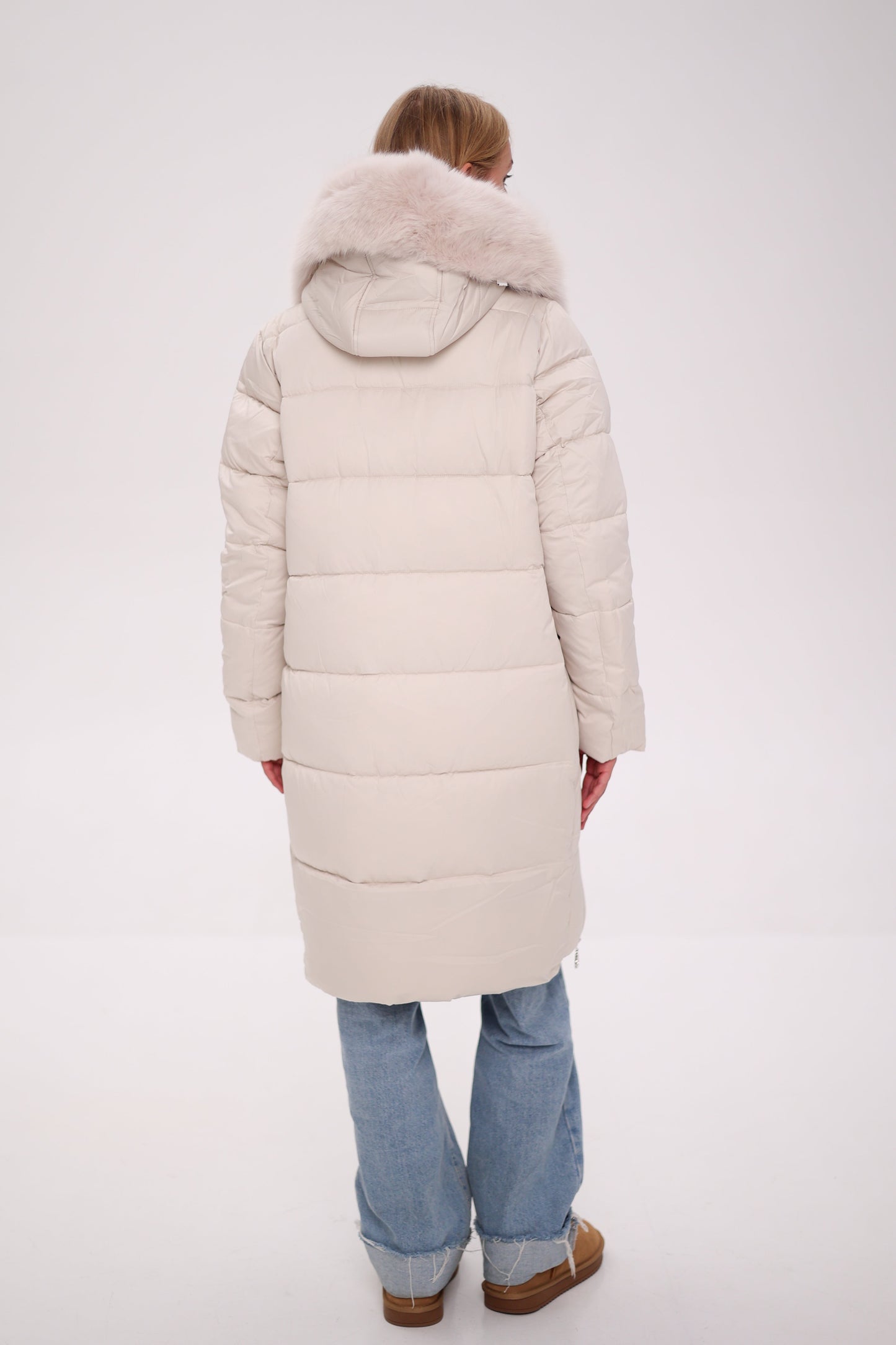 Genuine Polar Fox Thinsulate™ Insulation Coat