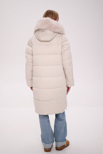 Genuine Polar Fox Thinsulate™ Insulation Coat