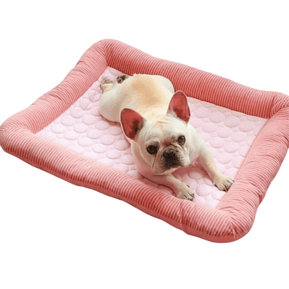 Icy-silk Cooling Dog Bed Cushion | Machine Washable