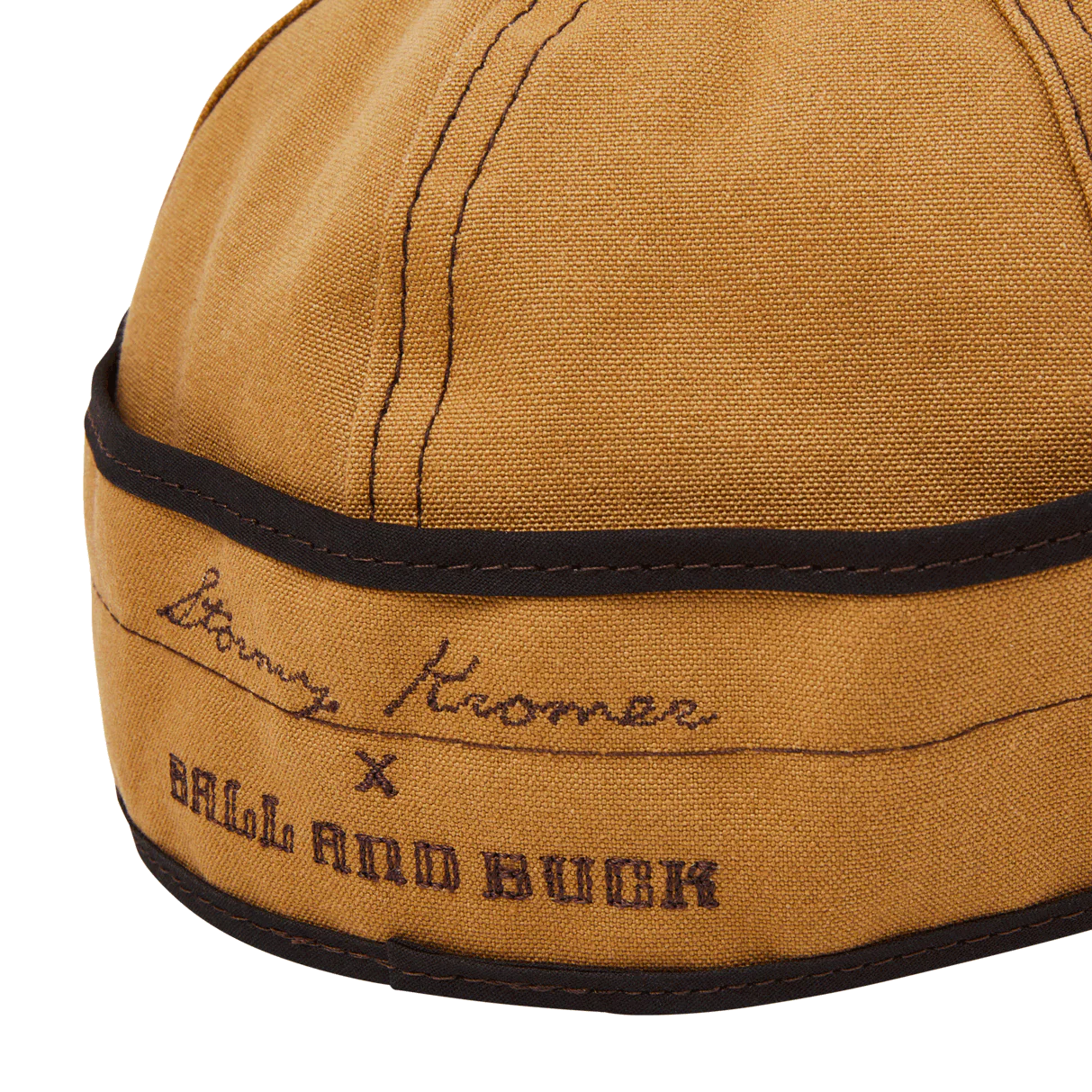 Stormy Kromer x Ball and Buck Original keps i signaturcanvas