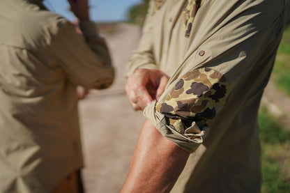 Active+ Feldhemd in Desert Tan/Original Camo
