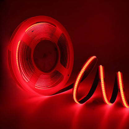 5V lågspänning 12V COB LED flexibel remsljus för trågledningar