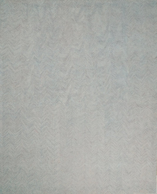 Tappeto artigianale moderno in lana rosa e grigio 5x8 e 8x10 | EVE002