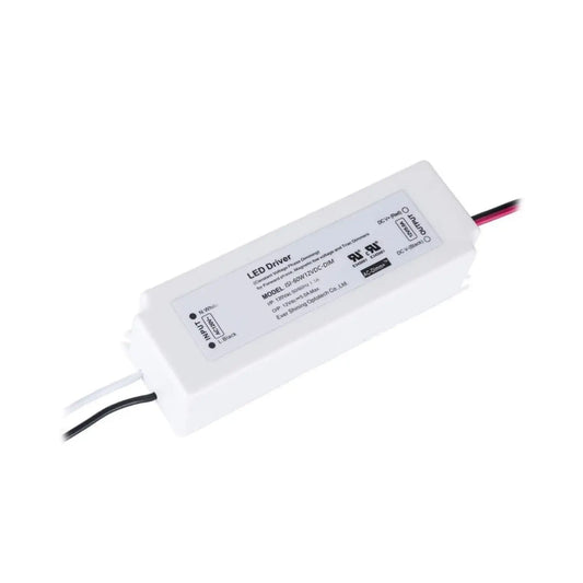 60W - 12V Drivrutin för LED-lampa Ip67 Vattentät