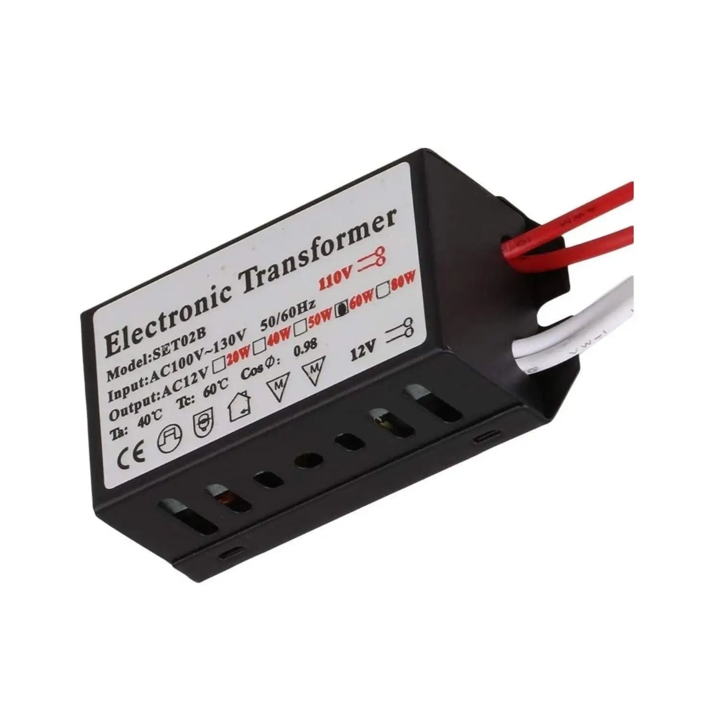 60W Elektronisk Halogentransformator