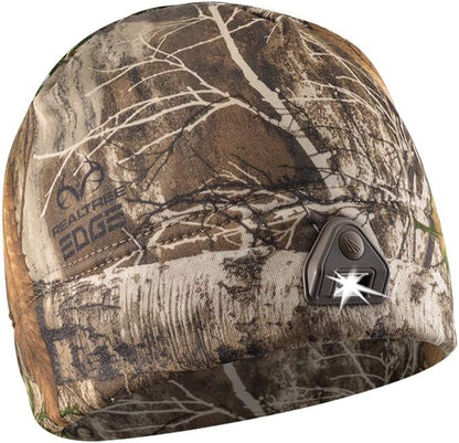 POWERCAP 2.0 Fleece LED-belyst pannlampa mössor