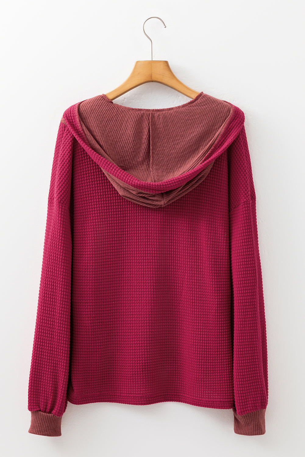 Bluza z kapturem River Waffle z długim rękawem