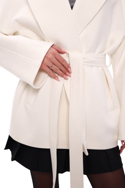 Astoria Midi Cashmere Wool Blend Coat