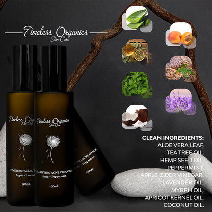 3-stappen acne systeem