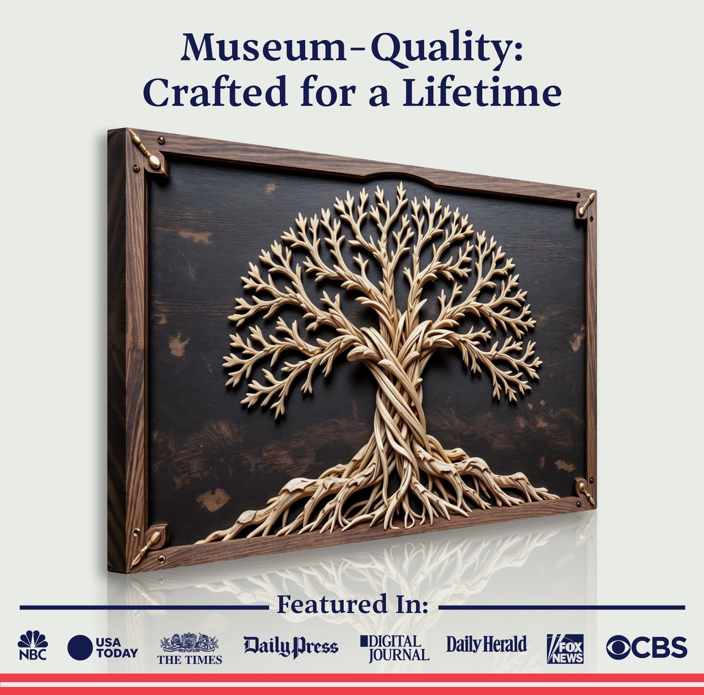 3D keltischer Baum des Lebens Wandkunst III