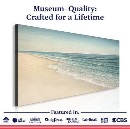 Arte da parete costiera Beachside Bliss