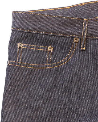6-Punkt-Denim - Roh-Indigo