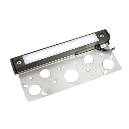 7" 3W landskapsbelysning utomhus RGB CCT justerbar mässing hårdmarkbeläggning armatur