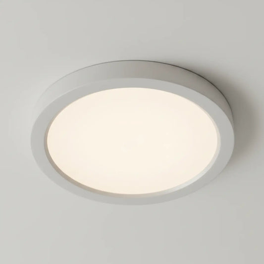 7" plafondlamp armatuur laag profiel | opbouwmontage