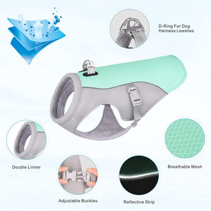 Breathable Dog Cooling Vest Harness
