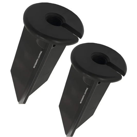 8-tums metallmarkspett med 1/2" NPT-gänga för installation
