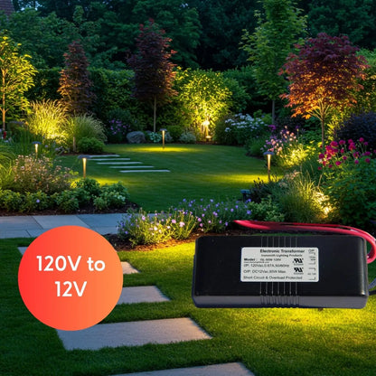 80W Halogen Elektronisk Transformator