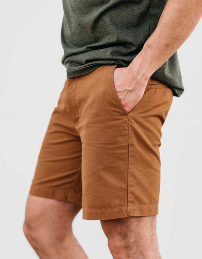 Heritage Short i jordnötsbrun