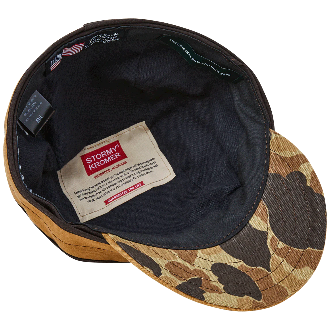 Stormy Kromer x Ball and Buck Original keps i signaturcanvas