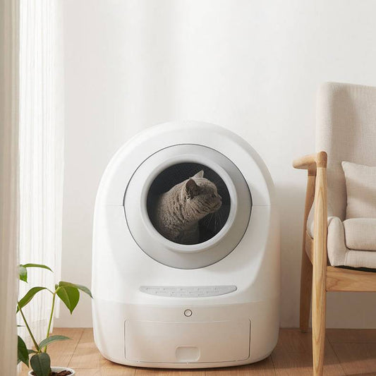 Automatische geschlossene WLAN-intelligente Katzentoilette