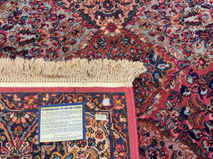 10x18 Karastan Multicolor Panel Kirman Rug #717, Palace Size Wool Discontinued Original 700 Series