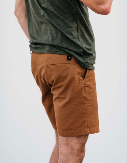 Heritage Short i jordnötsbrun