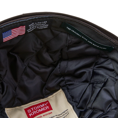 Stormy Kromer x Ball and Buck Pet - Originele Camouflage, Geïsoleerd